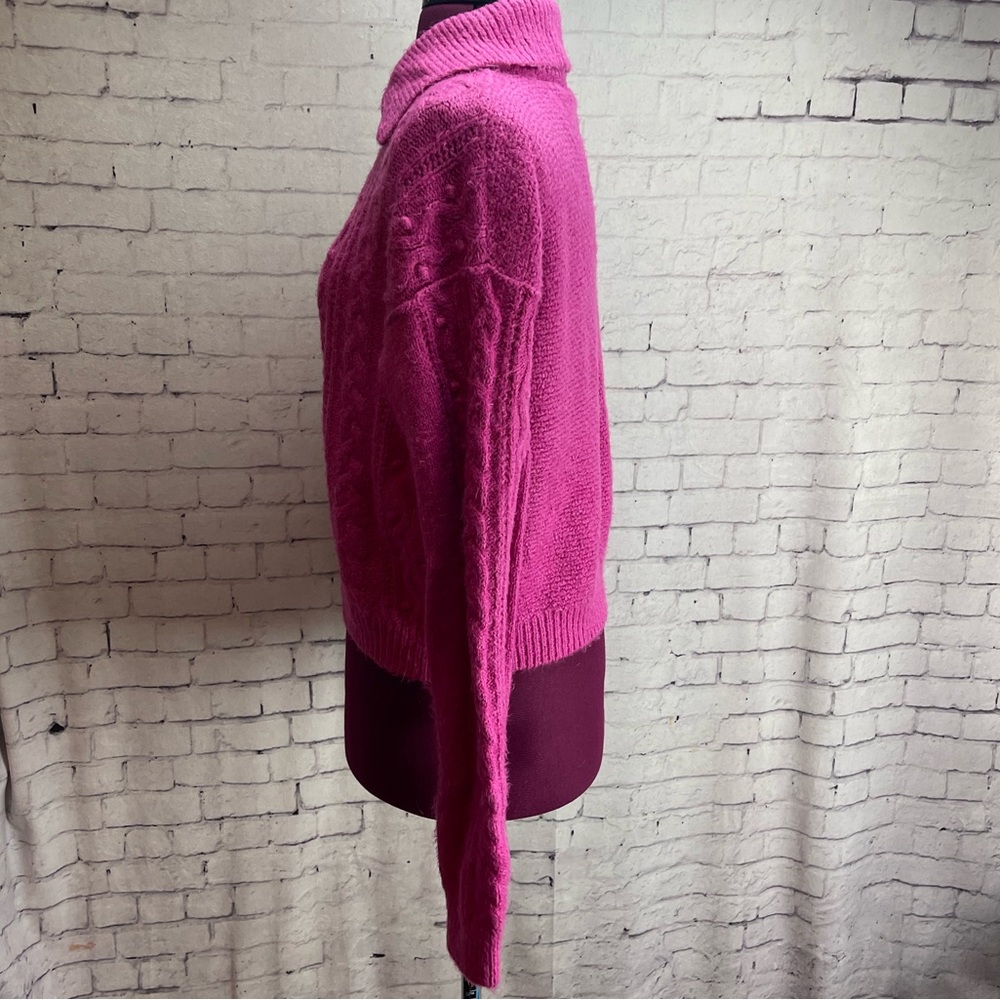 Free People Every Cloud Collared Pullover Sweater… - image 2